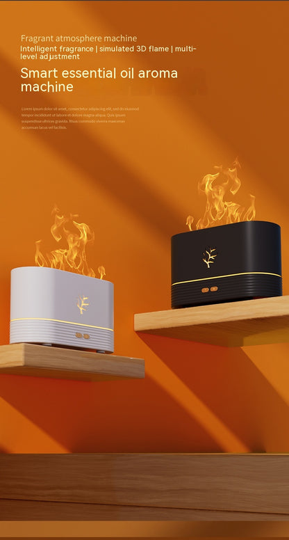 Simulation Flame Aroma Diffuser Diffuse