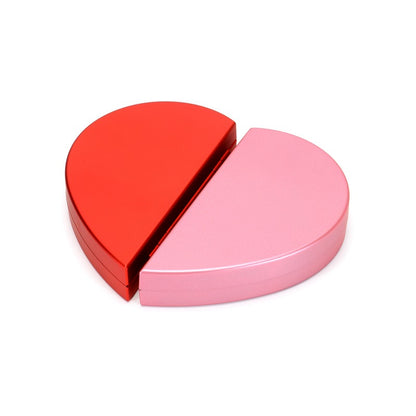 3D Love Box Heart-shaped  Ring Box