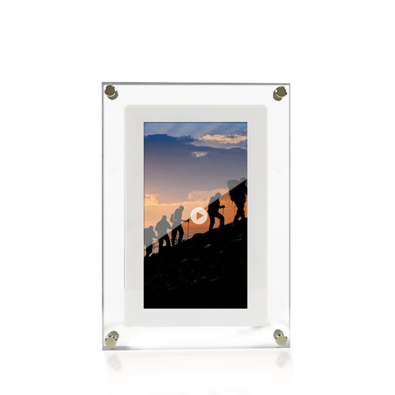 7-inch Transparent Acrylic Digital Photo Frame