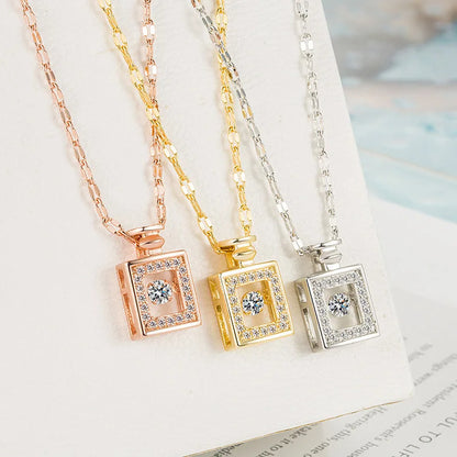 Perfume Bottle Pendant Jewelry Gift