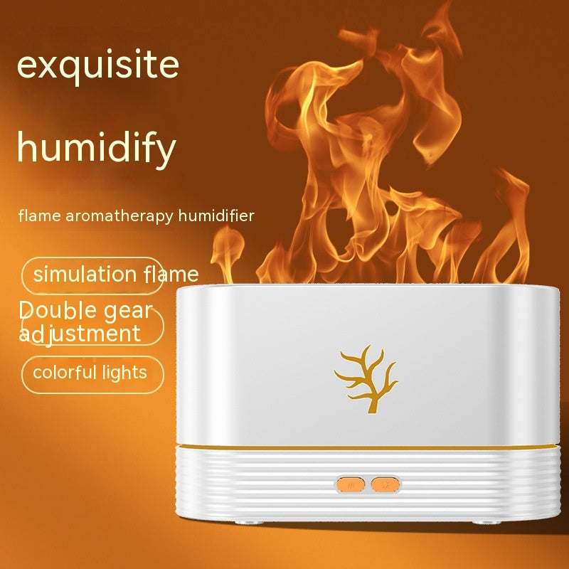 Simulation Flame Aroma Diffuser Diffuse