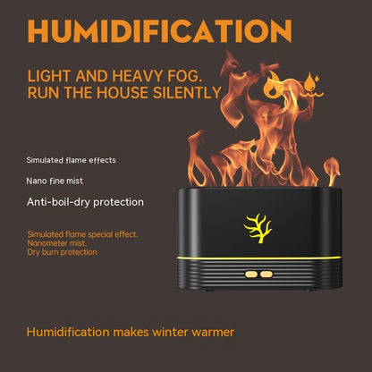 Simulation Flame Aroma Diffuser Diffuse