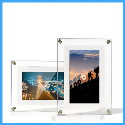 7-inch Transparent Acrylic Digital Photo Frame